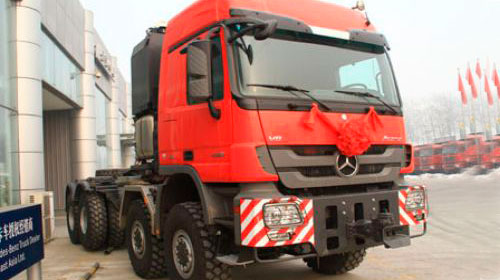 梅賽德斯-奔馳卡車(chē) 奔馳Actros 610馬力 8X8大件牽引車(chē)(4160)