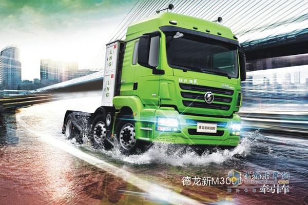 陜汽新M3000系列6*2LNG牽引車