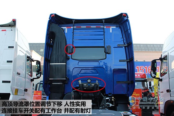 中國重汽HOWO-T7H 540馬力6X4牽引車