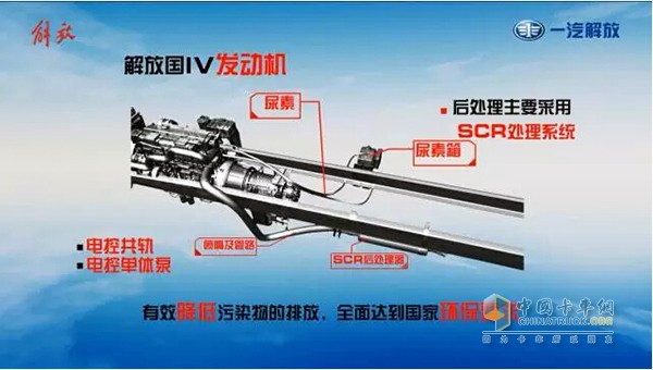 解放國四發(fā)動機技術(shù)采用電控共軌和電控單體泵兩種技術(shù)方案