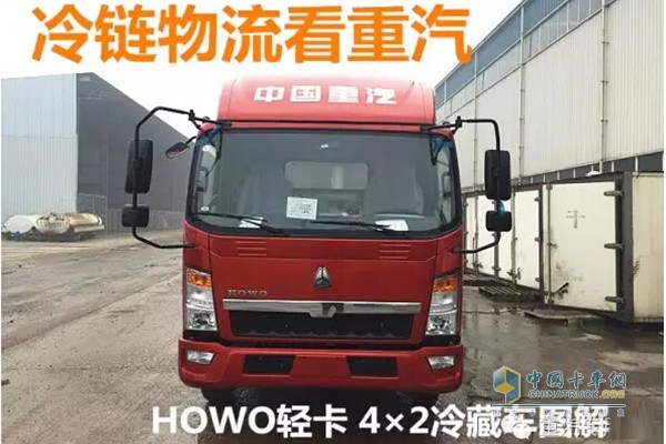 重汽HOWO輕卡冷藏車