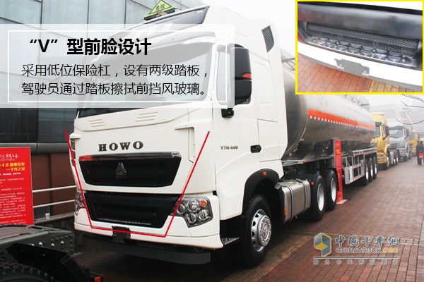 HOWO-T7H B版危化品牽引車外觀