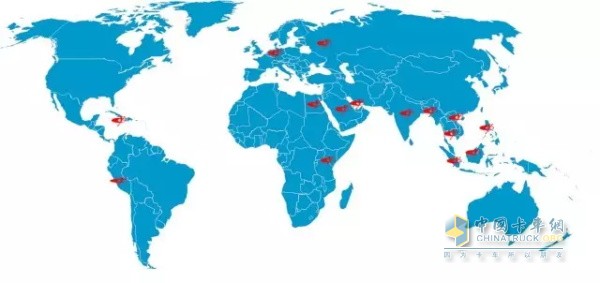 全球設(shè)立15個(gè)海外辦事處