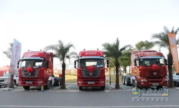 聯(lián)合卡車(chē)8周年慶典現(xiàn)場(chǎng)展車(chē)