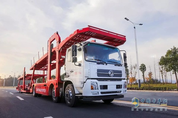 東風天錦中置軸轎運車