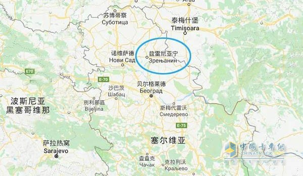 塞爾維亞項目所在地：茲雷尼亞寧市自貿(mào)區(qū)