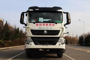 中國重汽HOWO-T5G智能網(wǎng)聯(lián)汽車完成階段性道路測試