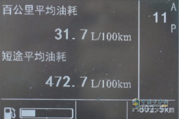 中國(guó)首款智能卡車  汕德卡車輛綜合油耗為31.7L/100KM