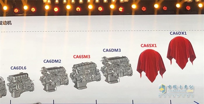 在未來(lái)的國(guó)六產(chǎn)品布局中，解放動(dòng)力將推出CA6SX1天然氣發(fā)動(dòng)機(jī)和CA6DX1柴油發(fā)動(dòng)機(jī)兩款16L國(guó)六動(dòng)力