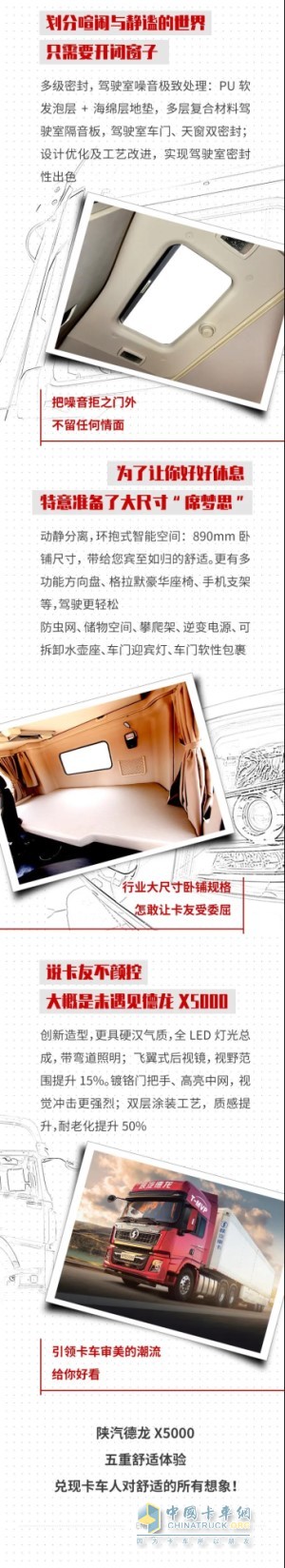 陜汽德龍X5000牽引車