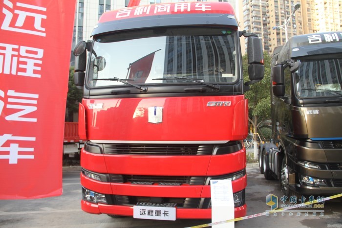 吉利遠(yuǎn)程6×4甲醇牽引車(chē)