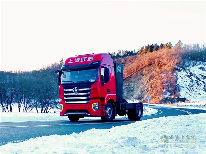 上汽紅巖  燃料電池牽引車