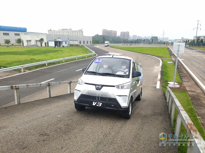 比亞迪V3,中國新能源挑戰(zhàn)賽,純電動,物流車