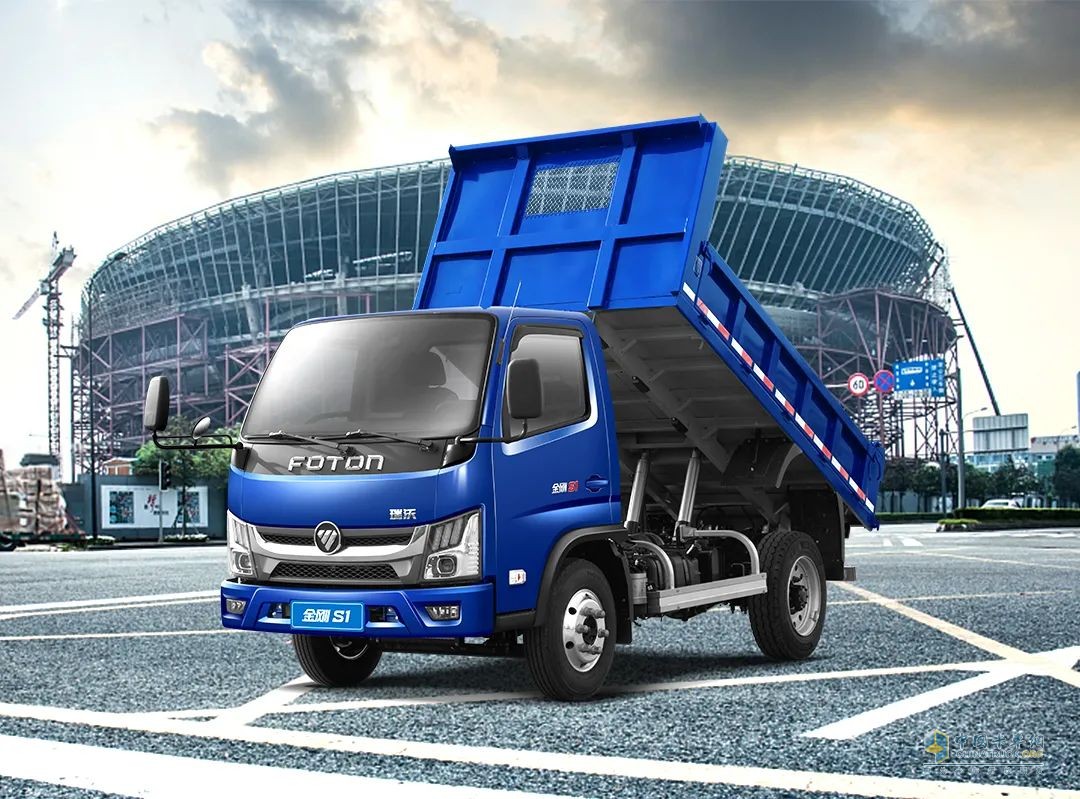 福田瑞沃工程車，X-Truck金剛S1，新藍(lán)牌，國六