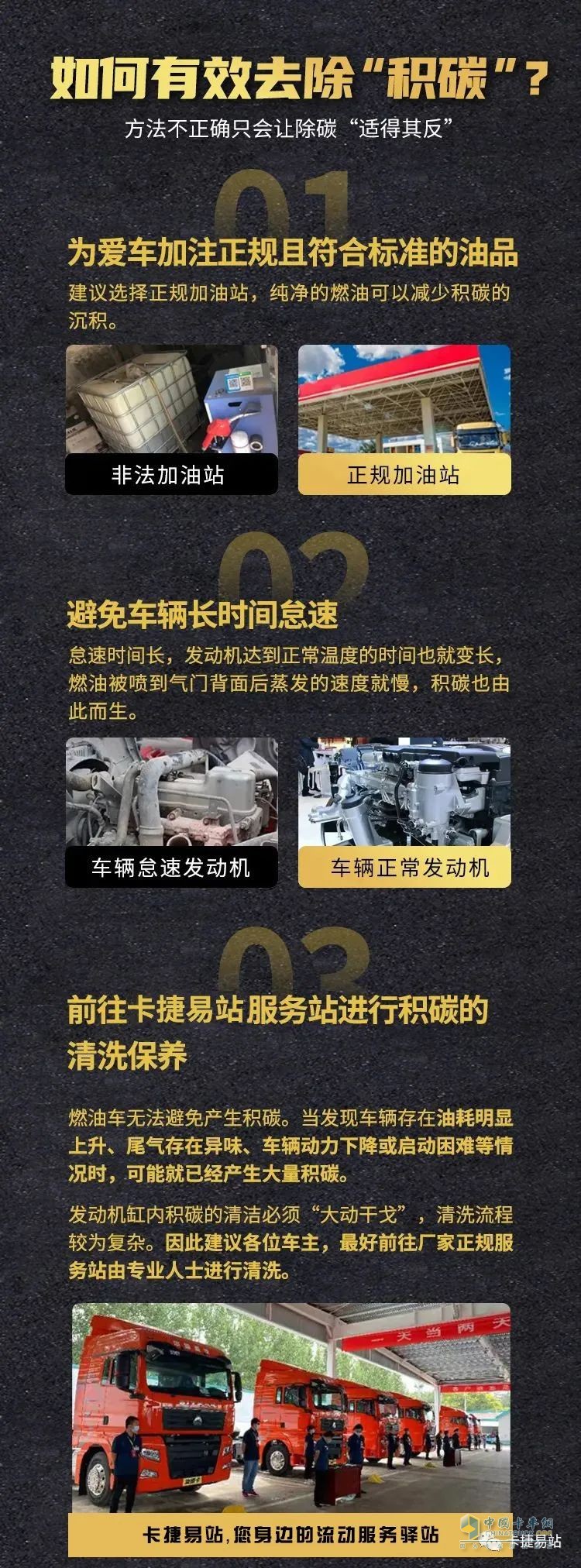 高效清楚“積碳”，保障卡車暢通無憂！