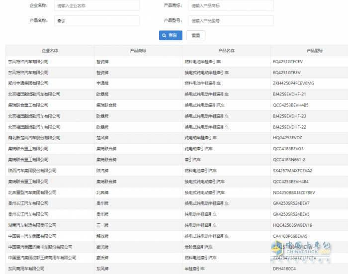 歐曼“銀河系”亮相 東風(fēng)特汽智姿牌首秀 388批次公告牽引車看點一覽