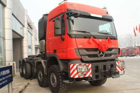 梅賽德斯-奔馳卡車(chē) 奔馳Actros 610馬力 8X8大件牽引車(chē)(4160)